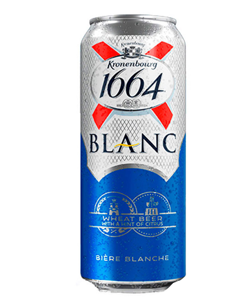 Пиво Kronenbourg Blanc 4,3% Can (0,45 л)